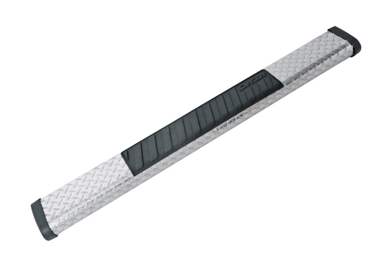 Deezee Universal Tubes - 6In Oval - Brite Tread Aluminum (ExtCab) - DZ16411