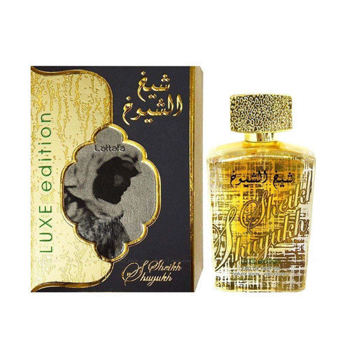 LATTAFA SHEIKH SHUYUKH LUXE EDITION 3.4 EAU DE PARFUM SPRAY LATTAFA SHEIKH SHUYUKH LUXE EDITION 3.4 EAU DE PARFUM SPRAY