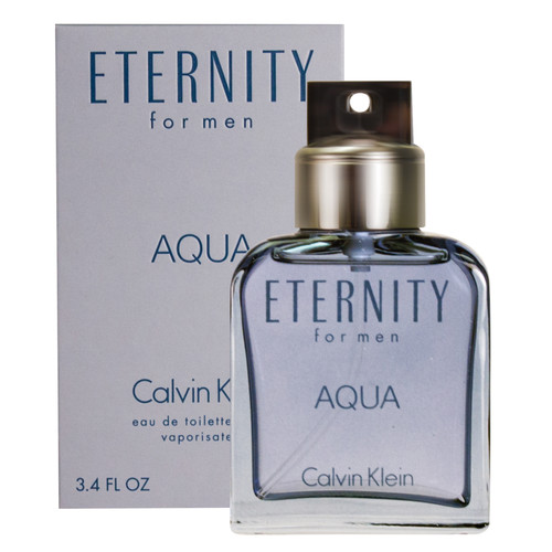 ETERNITY AQUA 3.4 EAU DE TOILETTE SPRAY FOR MEN ETERNITY AQUA 3.4 EAU DE TOILETTE SPRAY FOR MEN