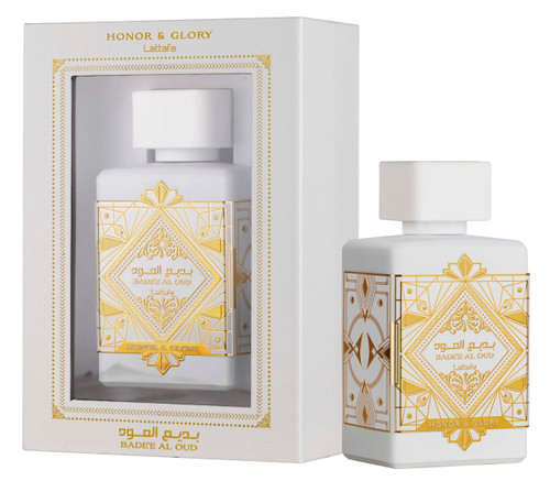 LATTAFA BADE'E AL OUD HONOR & GLORY 3.4 EAU DE PARFUM SPRAY LATTAFA BADE'E AL OUD HONOR & GLORY 3.4 EAU DE PARFUM SPRAY