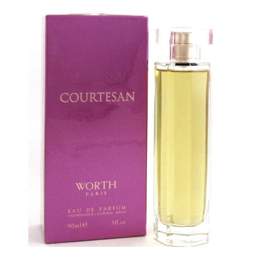 WORTH COURTESAN 3 OZ EAU DE PARFUM SPRAY WORTH COURTESAN 3 OZ EAU DE PARFUM SPRAY