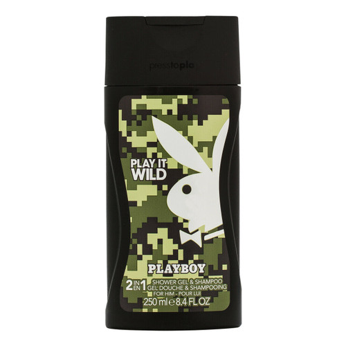 PLAYBOY WILD 8.5 SHOWER GEL FOR MEN