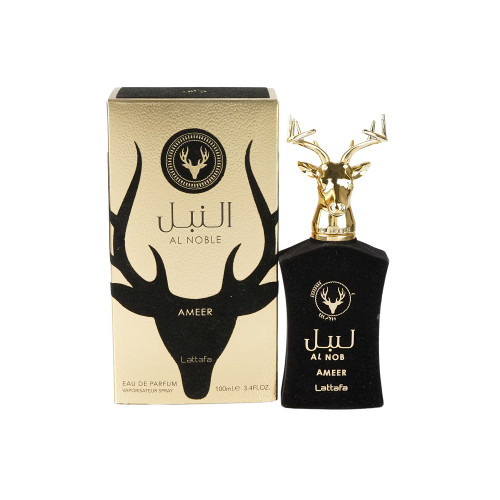 LATTAFA AL NOBLE AMEER 3.4 EAU DE PARFUM SPRAY LATTAFA AL NOBLE AMEER 3.4 EAU DE PARFUM SPRAY