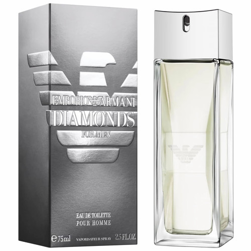 ARMANI EMPORIO DIAMONDS 2.5 EAU DE TOILETTE SPRAY FOR MEN ARMANI EMPORIO DIAMONDS 2.5 EAU DE TOILETTE SPRAY FOR MEN