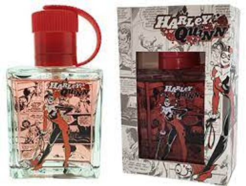 DC COMICS HARLEY QUINN HEARTS 3.4 EAU DE TOILETTE SPRAY