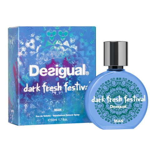 DESIGUAL DARK FRESH FESTIVAL 1.7 EAU DE TOILETTE SPRAY FOR MEN