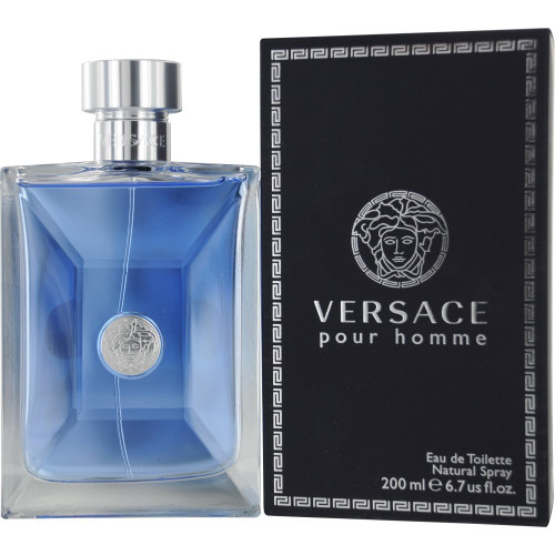 VERSACE POUR HOMME 6.7 EAU DE TOILETTE SPRAY VERSACE POUR HOMME 6.7 EAU DE TOILETTE SPRAY