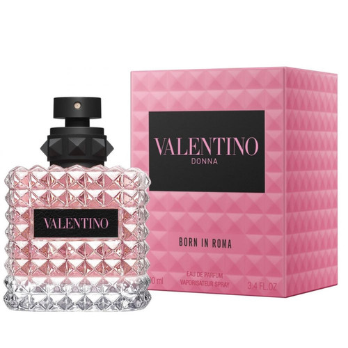 VALENTINO DONNA BORN IN ROMA 3.4 EAU DE PARFUM SPRAY FOR WOMEN VALENTINO DONNA BORN IN ROMA 3.4 EAU DE PARFUM SPRAY FOR WOMEN