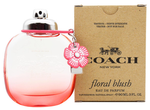 COACH FLORAL BLUSH TESTER 3 OZ EAU DE PARFUM SPRAY COACH FLORAL BLUSH TESTER 3 OZ EAU DE PARFUM SPRAY