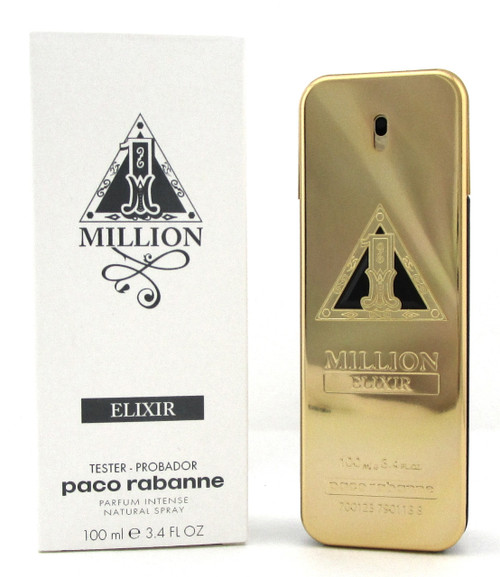 PACO RABANNE ONE MILLION ELIXIR TESTER 3.4 PARFUM INTENSE SPRAY FOR MEN PACO RABANNE ONE MILLION ELIXIR TESTER 3.4 PARFUM INTENSE SPRAY FOR MEN