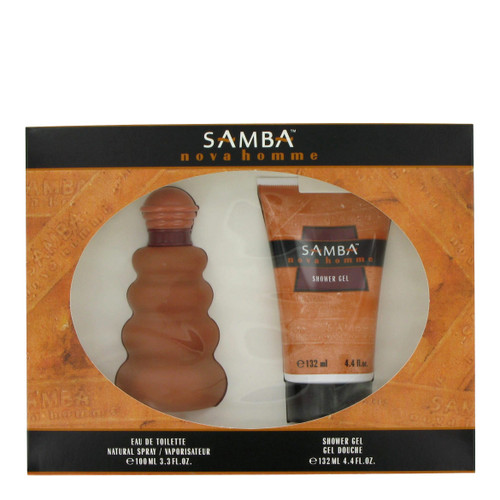 SAMBA NOVA HOMME 2 PCS SET: 3.3 EDT SP + 4.4 OZ SHOWER GEL