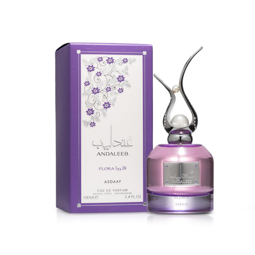 LATTAFA ASDAAF ANDALEEB FLORA 3.4 EAU DE PARFUM SPRAY FOR WOMEN LATTAFA ASDAAF ANDALEEB FLORA 3.4 EAU DE PARFUM SPRAY FOR WOMEN
