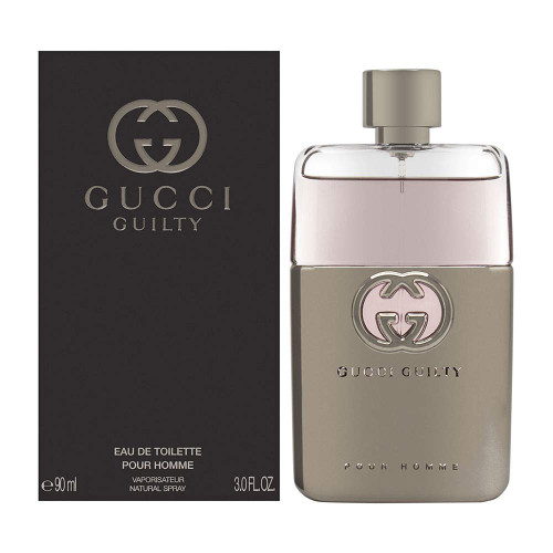 GUCCI GUILTY 3 OZ EAU DE TOILETTE SPRAY FOR MEN GUCCI GUILTY 3 OZ EAU DE TOILETTE SPRAY FOR MEN