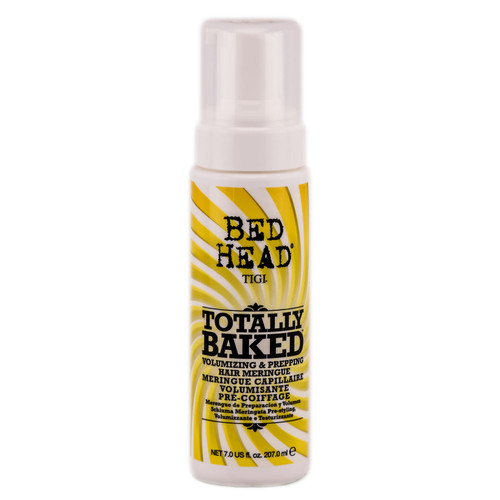 TIGI BED HEAD TOTALLY BAKED VOLUMIZING & PREPPING HAIR MERINGUE 7 OZ TIGI BED HEAD TOTALLY BAKED VOLUMIZING & PREPPING HAIR MERINGUE 7 OZ
