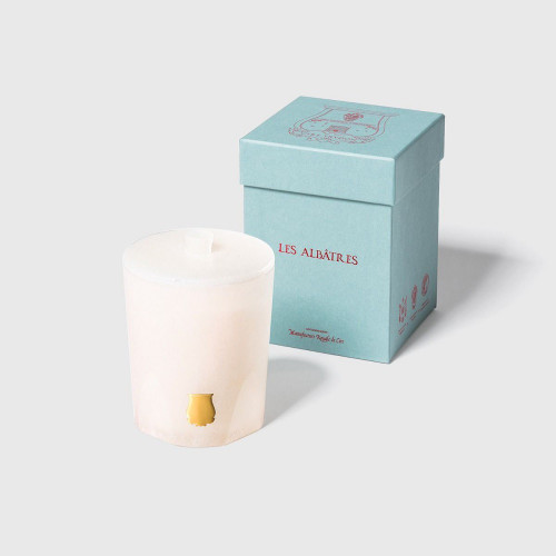 TRUDON THE ALABASTER COLLECTION ATRIA 9.5 SCENTED CANDLE TRUDON THE ALABASTER COLLECTION ATRIA 9.5 SCENTED CANDLE