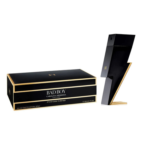 CAROLINA HERRERA BAD BOY 5.1 OZ EAU DE TOILETTE SPRAY CAROLINA HERRERA BAD BOY 5.1 OZ EAU DE TOILETTE SPRAY