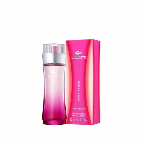 LACOSTE TOUCH OF PINK 1.7 EAU DE TOILETTE SPRAY FOR WOMEN LACOSTE TOUCH OF PINK 1.7 EAU DE TOILETTE SPRAY FOR WOMEN