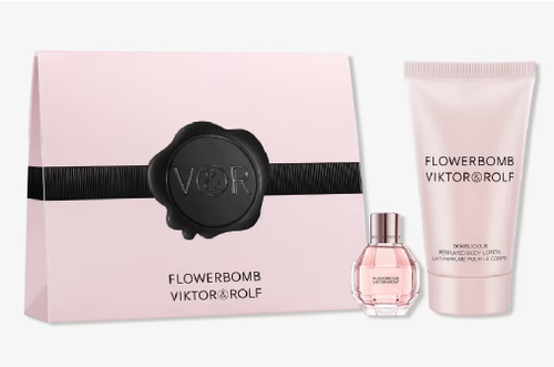 FLOWERBOMB V&R 2 PCS SET FOR WOMEN: 0.24 EAU DE PARFUM + 1.7 BODY LOTION FLOWERBOMB V&R 2 PCS SET FOR WOMEN: 0.24 EAU DE PARFUM + 1.7 BODY LOTION