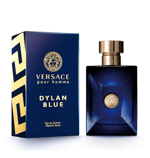 VERSACE DYLAN BLUE 1.7 EAU DE TOILETTE SPRAY FOR MEN VERSACE DYLAN BLUE 1.7 EAU DE TOILETTE SPRAY FOR MEN
