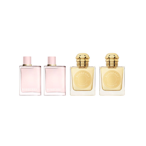 BURBERRY 4 * 5 ML MINI SET: 2 * GODDESS EAU DE PARFUM + 2 * HER EAU DE PARFUM BURBERRY 4 * 5 ML MINI SET: 2 * GODDESS EAU DE PARFUM + 2 * HER EAU DE PARFUM