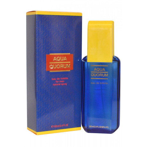AQUA QUORUM 3.4 EAU DE TOILETTE SPRAY FOR MEN AQUA QUORUM 3.4 EAU DE TOILETTE SPRAY FOR MEN