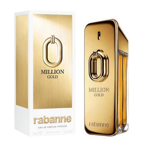 PACO RABANNE MILLION GOLD 3.4 EAU DE PARFUM INTENSE SPRAY FOR MEN PACO RABANNE MILLION GOLD 3.4 EAU DE PARFUM INTENSE SPRAY FOR MEN