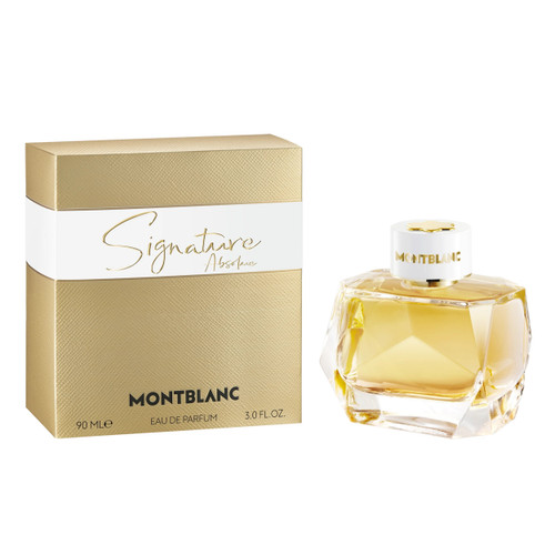 MONT BLANC SIGNATURE ABSOLUE 3 OZ EAU DE PARFUM SPRAY FOR WOMEN MONT BLANC SIGNATURE ABSOLUE 3 OZ EAU DE PARFUM SPRAY FOR WOMEN