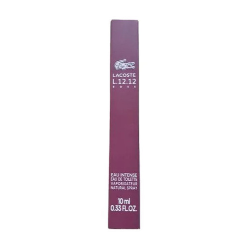 LACOSTE L.12.12 ROSE EAU INTENSE 0.33 EAU DE TOILETTE SPRAY FOR WOMEN LACOSTE L.12.12 ROSE EAU INTENSE 0.33 EAU DE TOILETTE SPRAY FOR WOMEN