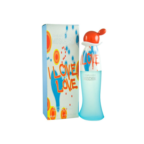 MOSCHINO I LOVE LOVE 1.7 EAU DE TOILETTE SPRAY MOSCHINO I LOVE LOVE 1.7 EAU DE TOILETTE SPRAY