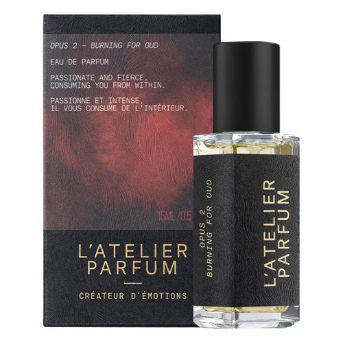 L'ATELIER PARFUM BURNING FOR OUD 0.5 EAU DE PARFUM SPRAY