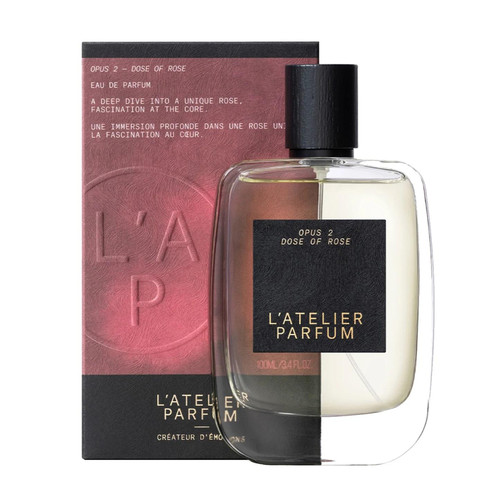 L'ATELIER PARFUM DOSE OF ROSE 3.4 EAU DE PARFUM SPRAY L'ATELIER PARFUM DOSE OF ROSE 3.4 EAU DE PARFUM SPRAY