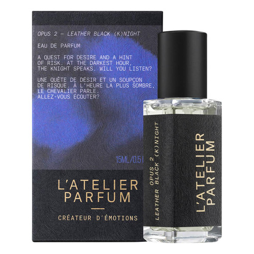 L'ATELIER PARFUM LEATHER BLACK (K)NIGHT 0.5 EAU DE PARFUM SPRAY