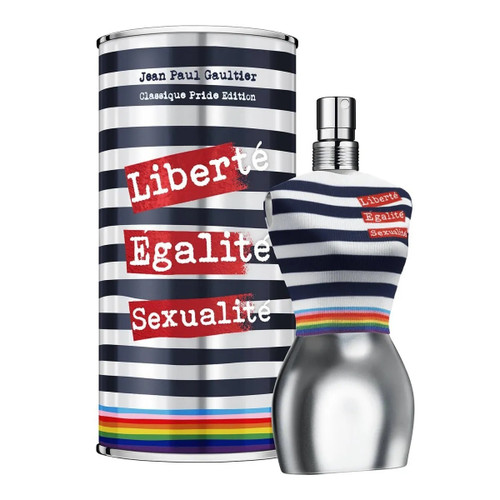 JEAN PAUL GAULTIER CLASSIQUE PRIDE EDITION 3.4 EAU DE TOILETTE SPRAY FOR WOMEN.