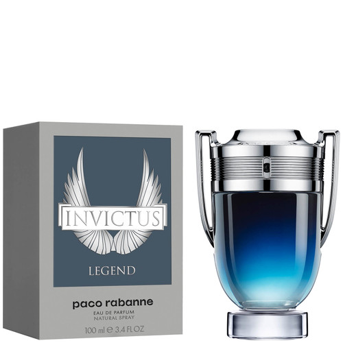 PACO RABANNE INVICTUS LEGEND 3.4 EAU DE PARFUM SPRAY FOR MEN PACO RABANNE INVICTUS LEGEND 3.4 EAU DE PARFUM SPRAY FOR MEN