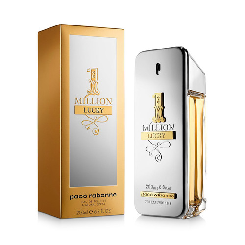 PACO RABANNE ONE MILLION LUCKY 6.8 EAU DE TOILETTE SPRAY FOR MEN PACO RABANNE ONE MILLION LUCKY 6.8 EAU DE TOILETTE SPRAY FOR MEN