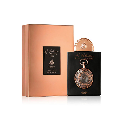 LATTAFA PRIDE LA COLLECTION D'ANTIQUITES 1505 3.4 EAU DE PARFUM SPRAY LATTAFA PRIDE LA COLLECTION D'ANTIQUITES 1505 3.4 EAU DE PARFUM SPRAY