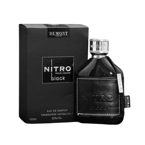 NITRO BLACK DUMONT PARIS POUR HOMME 3.4 EAU DE PARFUM SPRAY NITRO BLACK DUMONT PARIS POUR HOMME 3.4 EAU DE PARFUM SPRAY