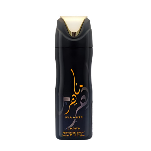 LATTAFA MAAHIR 6.7 PERFUMED BODY SPRAY LATTAFA MAAHIR 6.7 PERFUMED BODY SPRAY