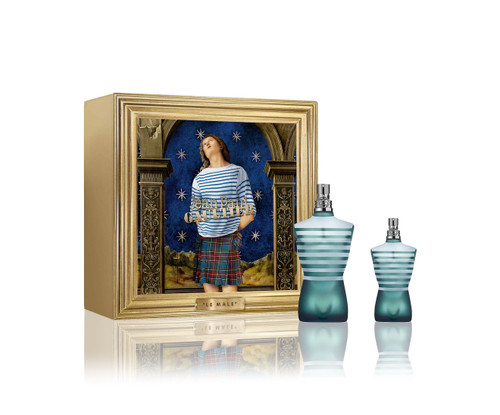 JEAN PAUL GAULTIER LE MALE 2 PCS SET: 4.2 EAU DE TOILETTE SPRAY + 1.4 EAU DE TOILETTE SPRAY. JEAN PAUL GAULTIER LE MALE 2 PCS SET: 4.2 EAU DE TOILETTE SPRAY + 1.4 EAU DE TOILETTE SPRAY.