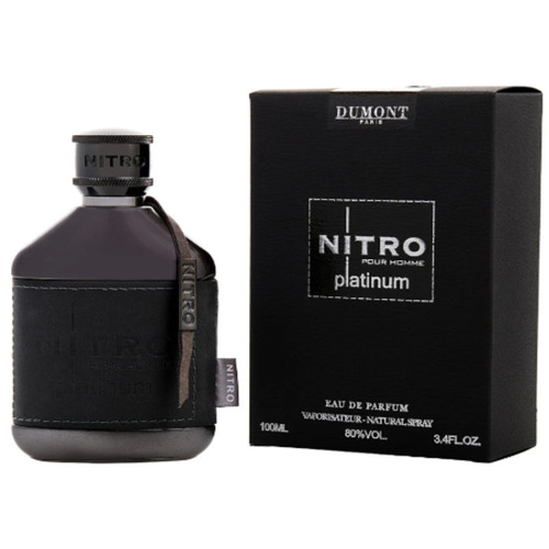 NITRO PLATINUM DUMONT PARIS POUR HOMME 3.4 EAU DE PARFUM SPRAY