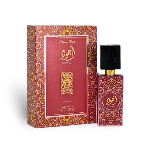 LATTAFA AJWAD PINK TO PINK 2.04 EAU DE PARFUM SPRAY LATTAFA AJWAD PINK TO PINK 2.04 EAU DE PARFUM SPRAY