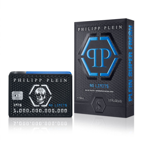 PHILIPP PLEIN NO LIMITS SUPER FRESH 1.7 EAU DE TOILETTE SPRAY FOR MEN
