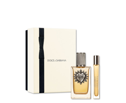 DOLCE & GABBANA DEVOTION 2 PCS SET FOR MEN: 3.3 EAU DE PARFUM SPRAY + 0.33 EAU DE PARFUM SPRAY DOLCE & GABBANA DEVOTION 2 PCS SET FOR MEN: 3.3 EAU DE PARFUM SPRAY + 0.33 EAU DE PARFUM SPRAY