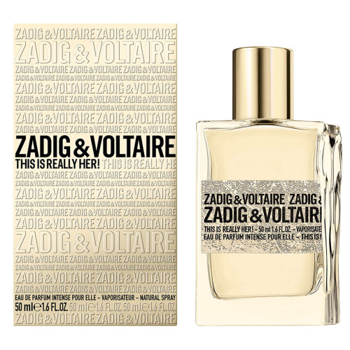 ZADIG & VOLTAIRE THIS IS REALLY HER 1.6 EAU DE PARFUM SPRAY INTENSE ZADIG & VOLTAIRE THIS IS REALLY HER 1.6 EAU DE PARFUM SPRAY INTENSE