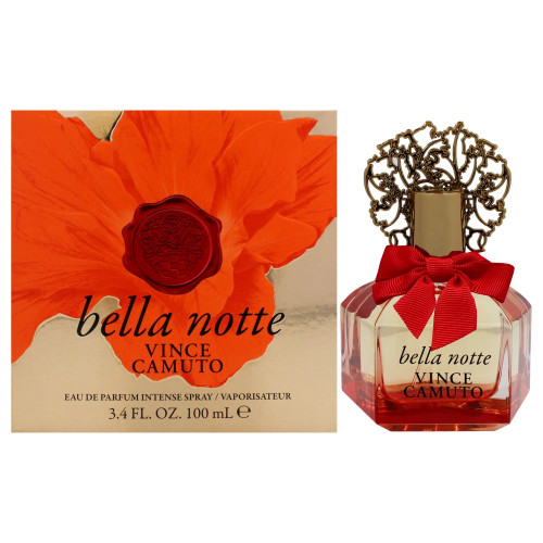 VINCE CAMUTO BELLA NOTTE 3.4 EAU DE PARFUM INTENSE SPRAY FOR WOMEN VINCE CAMUTO BELLA NOTTE 3.4 EAU DE PARFUM INTENSE SPRAY FOR WOMEN