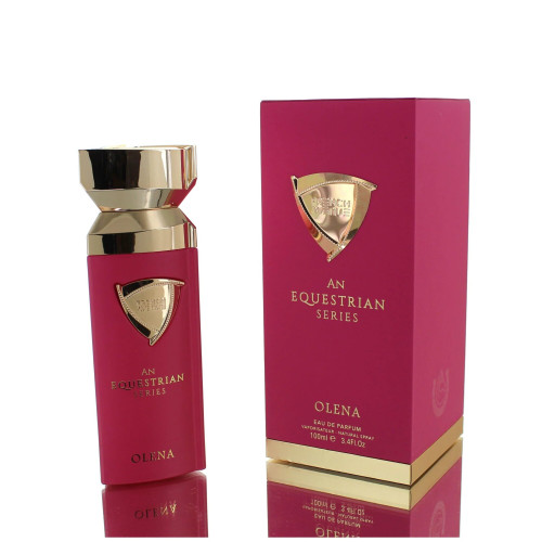 FRAGRANCE WORLD FRENCH AVENUE EQUESTRIAN SERIES OLENA 3.4 EAU DE PARFUM SPRAY FOR WOMEN FRAGRANCE WORLD FRENCH AVENUE EQUESTRIAN SERIES OLENA 3.4 EAU DE PARFUM SPRAY FOR WOMEN