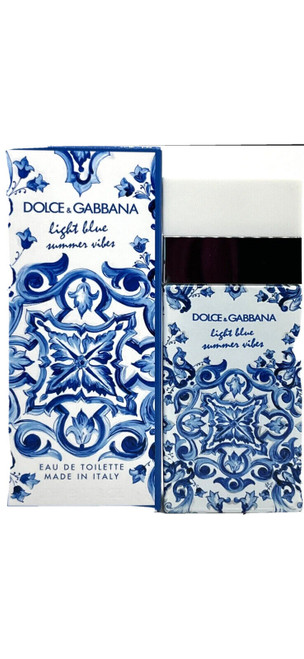 DOLCE & GABBANA LIGHT BLUE SUMMER VIBES 1.7 EAU DE TOILETTE SPRAY