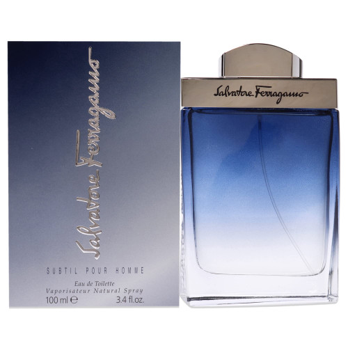 SALVATORE FERRAGAMO SUBTIL POUR HOMME 3.4 EAU DE TOILETTE SPRAY