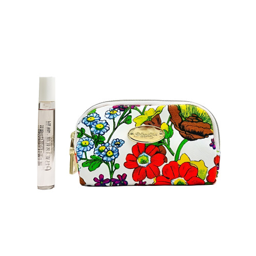 COACH DREAMS 2 PCS SET FOR WOMEN: 0.25 EAU DE PARFUM SPRAY + POUCH