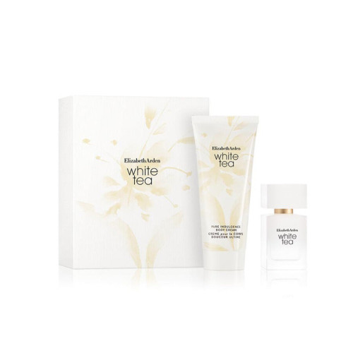 WHITE TEA 2 PCS SET FOR WOMEN: 1 OZ EAU DE TOILETTE SPRAY + 3.4 BODY CREAM